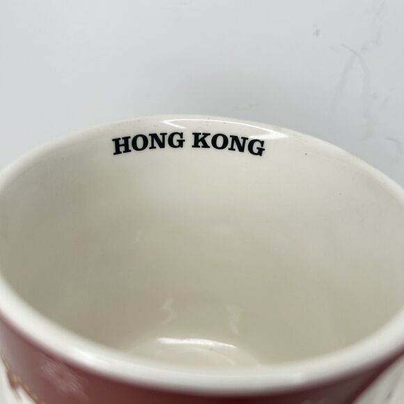 Starbucks® Relief Mug HONG KONG RED 2013 Christmas Holiday - Picture 3 of 9